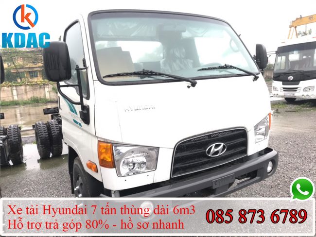 Hyundai 7 tấn thùng 6m3
