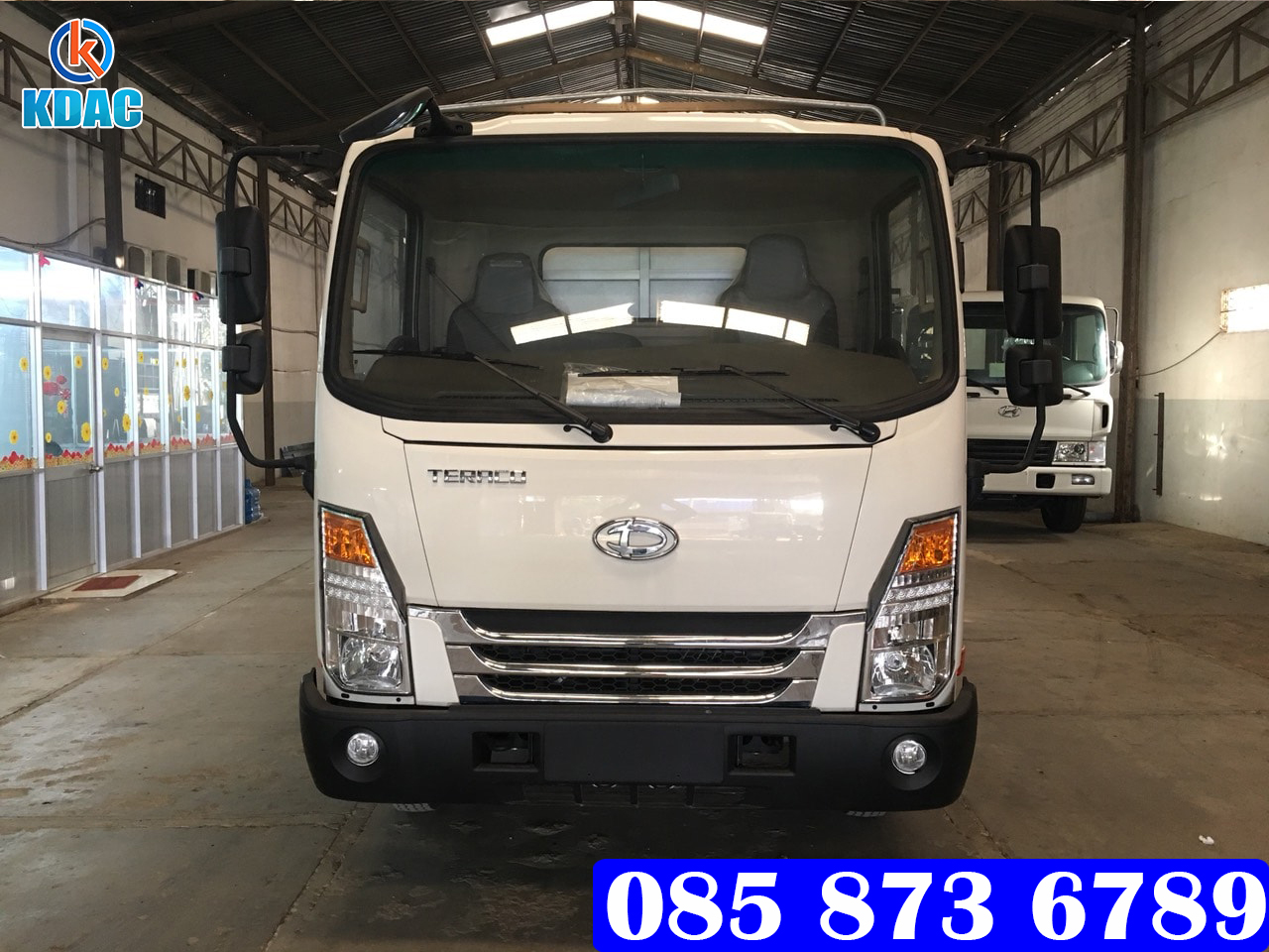 Chợ ôtô:  Xe tải Teraco 2T45 - Tera245L, Xe tải Teraco 2t45 thùng kín 5