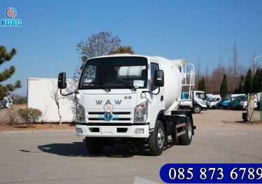 XE TRỘN BÊ TÔNG 2.5 m³ NHẬP KHẨU